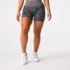 Black Speckled Leopard Seamless Shorts -NVGTN Store DSC01282 1a959bd4 e00e 4c33 ad94 b2b83ed6753f