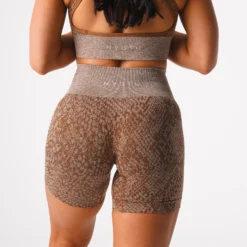 Mocha Snakeskin Seamless Shorts -NVGTN Store DSC01313 a3545f66 75dd 4616 bdad b8bcde64ad49