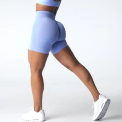 Periwinkle Contour Seamless Shorts