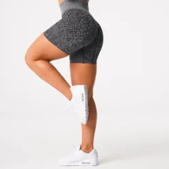 Black Speckled Snakeskin Seamless Shorts -NVGTN Store DSC01324 63fd31d0 e4ff 465e ae32 b2f81b762111