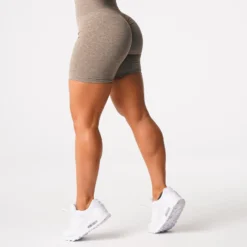 Mocha Scrunch Seamless Shorts -NVGTN Store DSC01328 8226e029 704c 4572 9858 549e26d5681a