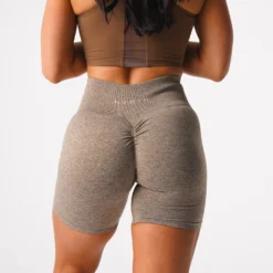 Mocha Scrunch Seamless Shorts -NVGTN Store DSC01331 2bbbdaf9 e353 4c6a be90 e60f3970db0b