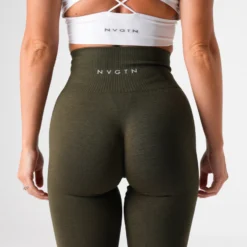 Olive Shape Seamless Leggings -NVGTN Store DSC01720