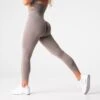 Taupe Shape Seamless Leggings -NVGTN Store DSC01721