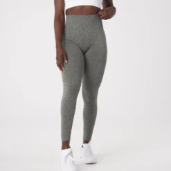 Khaki Green Scrunch Seamless Leggings -NVGTN Store DSC01788