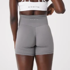 Grey Signature 2.0 Shorts -NVGTN Store DSC01821