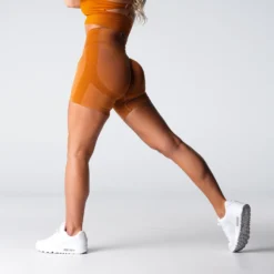 Terracotta Performance Seamless Shorts