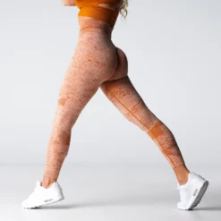 Terracotta Digital Seamless Leggings -NVGTN Store DSC02008