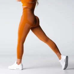 Terracotta Performance Seamless Leggings