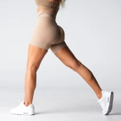 Beige Signature 2.0 Shorts