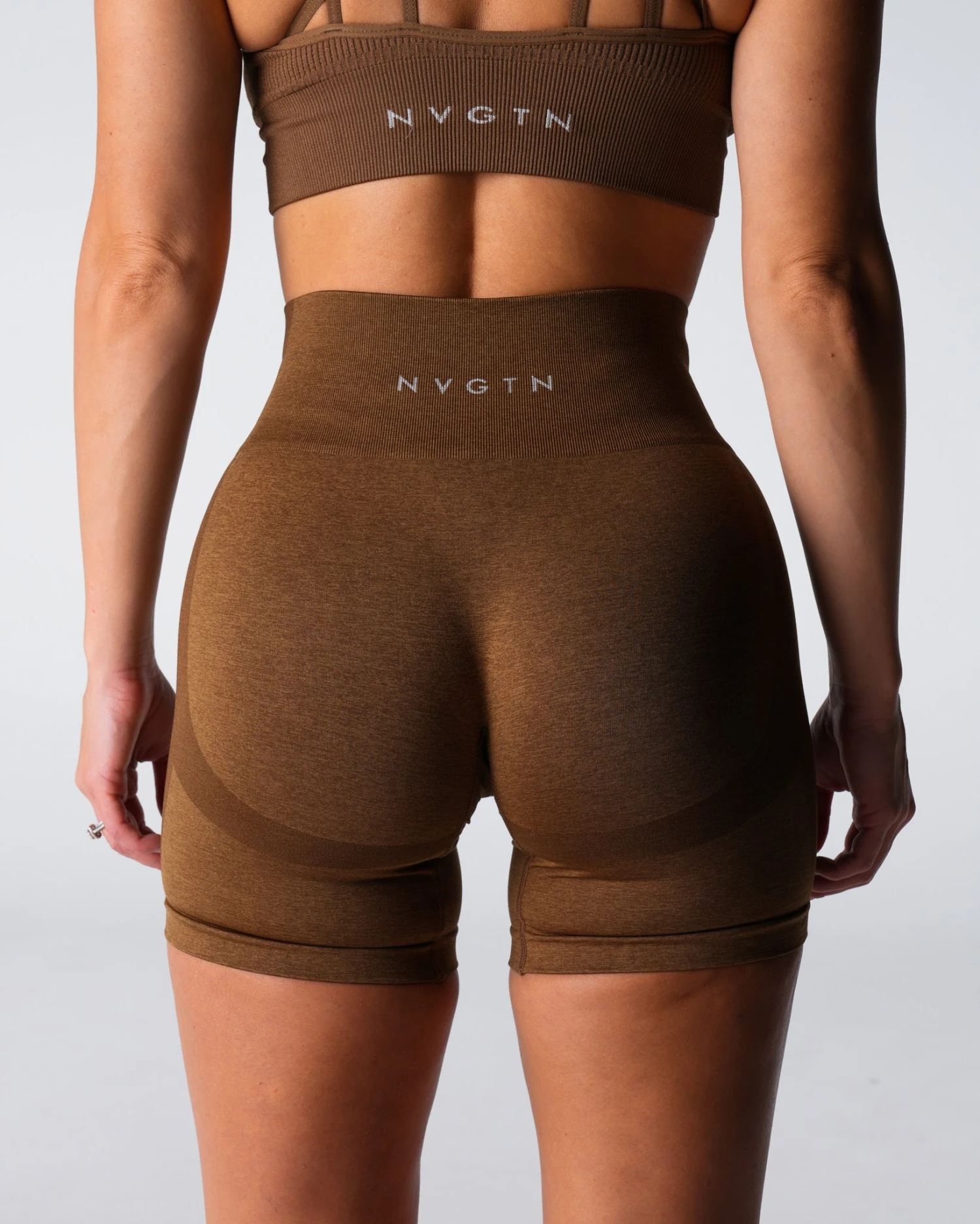 Mocha Performance Seamless Shorts 4 Mocha Performance Seamless Shorts - Image 2