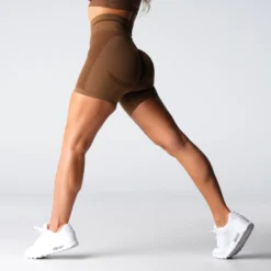 Mocha Contour 2.0 Seamless Shorts -NVGTN Store DSC02051