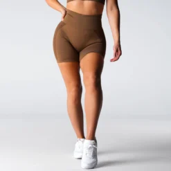 Mocha Contour 2.0 Seamless Shorts -NVGTN Store DSC02052