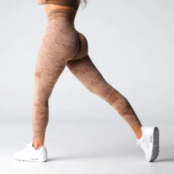 Sand Digital Seamless Leggings