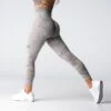 Taupe Digital Seamless Leggings -NVGTN Store DSC02079