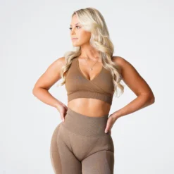 Mocha Pursuit Seamless Bra -NVGTN Store DSC02190