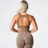 Mocha Pursuit Seamless Bra -NVGTN Store DSC02192