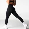 Black Edge Seamless Leggings