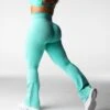 Mint Iconic Seamless Flare Leggings -NVGTN Store DSC02778