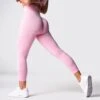 Baby Pink Contour Seamless Leggings