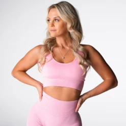 Baby Pink Enchant Seamless Bra -NVGTN Store DSC02871