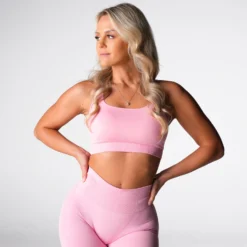 Baby Pink Bliss Seamless Bra 8 Baby Pink Bliss Seamless Bra -NVGTN Store DSC02882