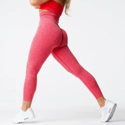 Candy Apple Scrunch Seamless Leggings -NVGTN Store DSC02886