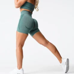 Forest Green Contour Seamless Shorts