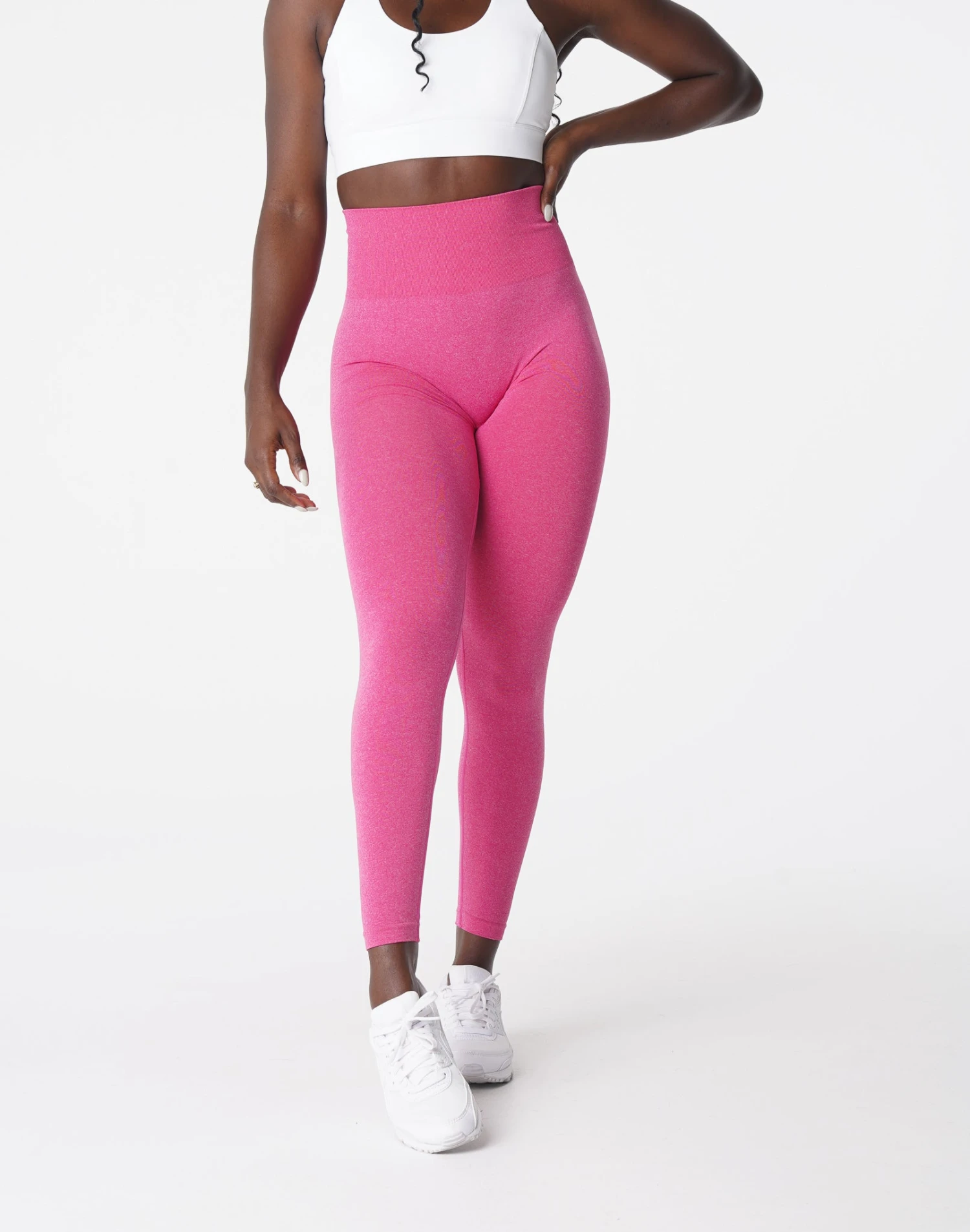 Fuchsia NV Seamless Leggings 5 Fuchsia NV Seamless Leggings - Image 3