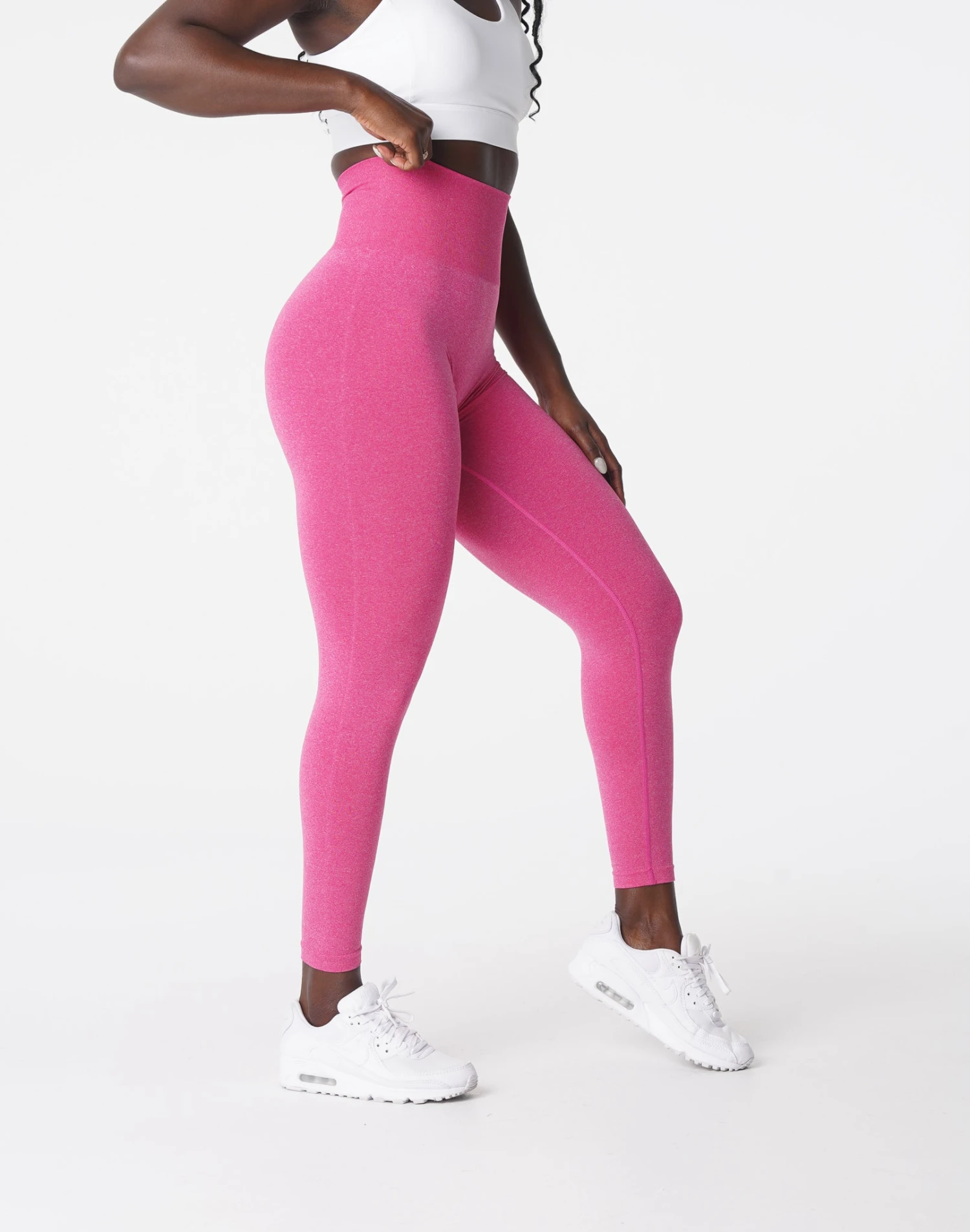 Fuchsia NV Seamless Leggings 6 Fuchsia NV Seamless Leggings - Image 4