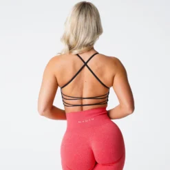 Black Invincible Seamless Bra