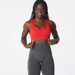 Scarlet Galaxy Ribbed Seamless Bra -NVGTN Store DSC03037