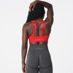 Scarlet Galaxy Ribbed Seamless Bra -NVGTN Store DSC03041