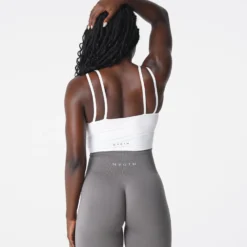 White Poise Bra Top -NVGTN Store DSC03105