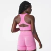 Bubble Gum Pink Ignite Seamless Bra