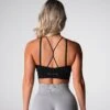 Black Strive Seamless Bra