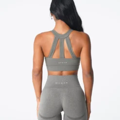 Khaki Green Trio Bra