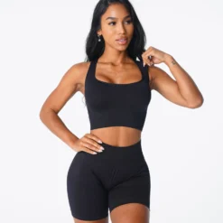 Black Ignite Seamless Bra