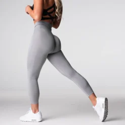 Grey Performance Seamless Leggings