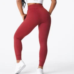 Maroon Joggers -NVGTN Store DSC03418