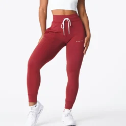 Maroon Joggers -NVGTN Store DSC03419