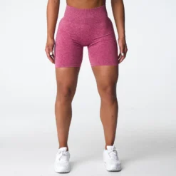 Crimson Scrunch Seamless Shorts 8 Crimson Scrunch Seamless Shorts -NVGTN Store DSC03564 2