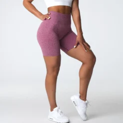 Maroon Scrunch Seamless Shorts -NVGTN Store DSC03566 7aa1955e 691f 40f6 b8c7 d9a5f9e694da