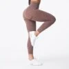Cocoa Curve Seamless Leggings -NVGTN Store DSC03568