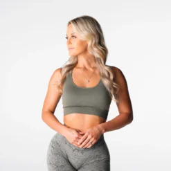 Khaki Green Virtue Seamless Bra 7 Khaki Green Virtue Seamless Bra -NVGTN Store DSC03579 03b14919 40d8 4e9b a3ce 5d48c1218060