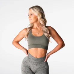 Khaki Green Virtue Seamless Bra 8 Khaki Green Virtue Seamless Bra -NVGTN Store DSC03581 615d63d4 fc15 4993 9e20 ee66e6a503eb