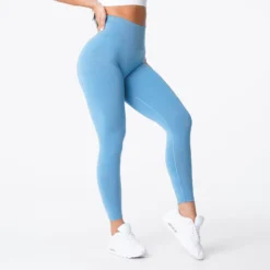 Sky Blue NV Seamless Leggings