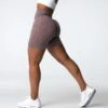 Cocoa Scrunch Seamless Shorts -NVGTN Store DSC03585 3ff545ba 1902 4ae7 a5fd 260b23951783