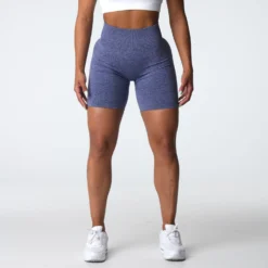 Indigo Scrunch Seamless Shorts -NVGTN Store DSC03592 4dd10908 d808 4a1d b0ea 485463e0c898
