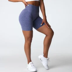 Indigo Scrunch Seamless Shorts -NVGTN Store DSC03594 591f1f95 32e4 4e05 baaf 076096fc8faf